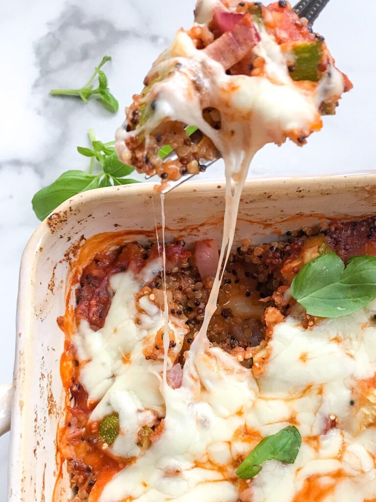 Quinoa Pizza Bake 