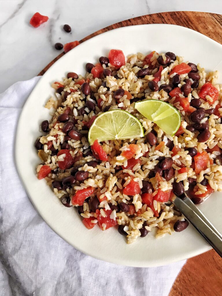 Easy Mexican Beans and Rice